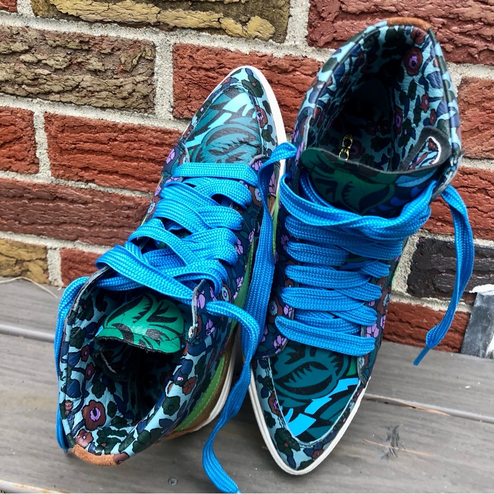 New Real Leather Coach High Sneakers.